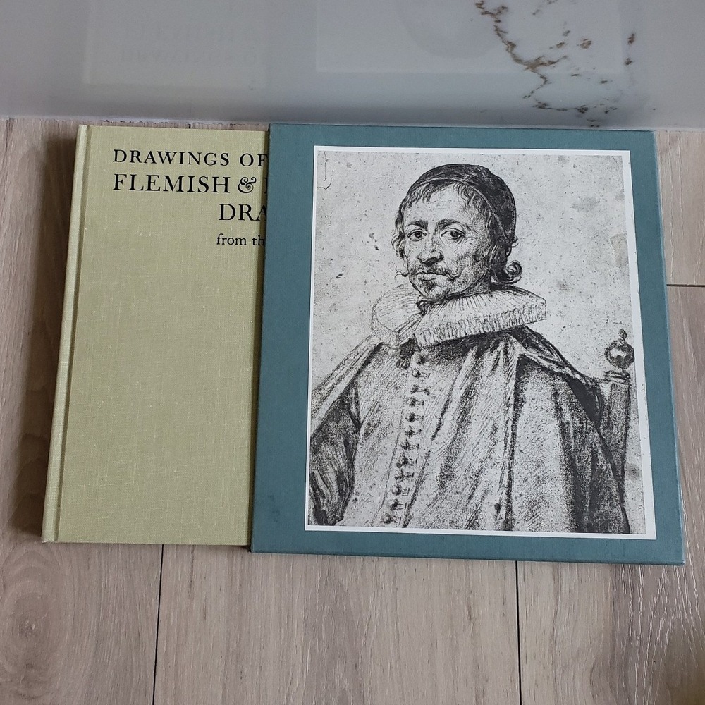Drawings of the Masters Flemish Dutch Colin Eisler 1963 Art Hardcover Book